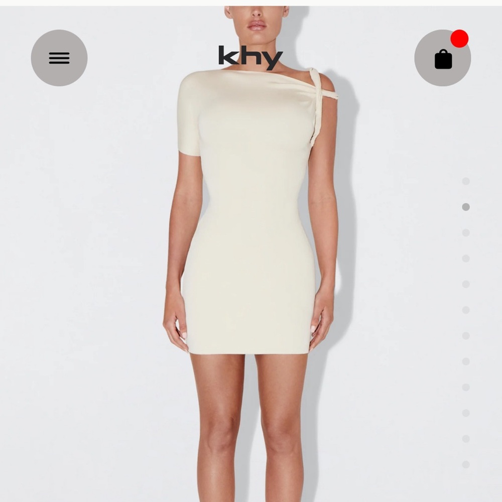 Khy Drop 4 Twisted Short Dress